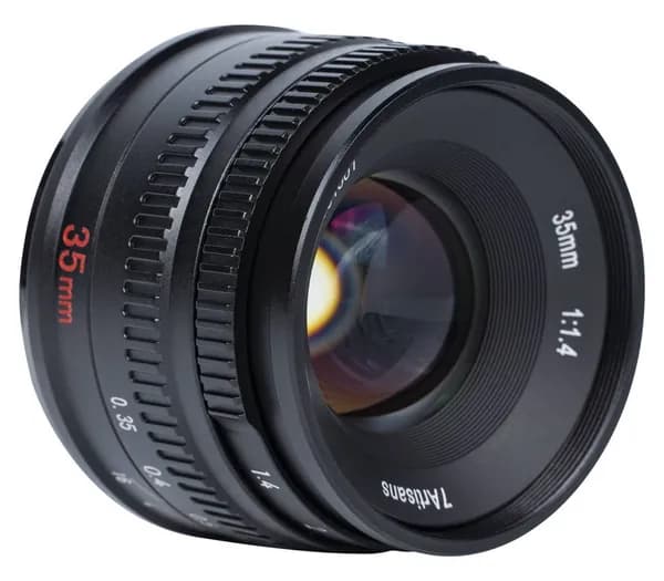 Объектив 7Artisans 35mm f/1.4 Nikon Z (APS-C)