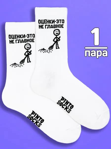 Носки PintoSocks мужские, женские Носки с принтами, 1 пара