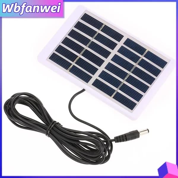 Солнечная панель, 1.2W, компактное зарядное устройство для низковольтных устройств