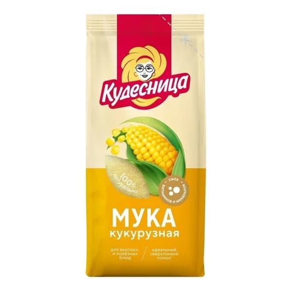 Мука Кудесница кукурузная 500 г