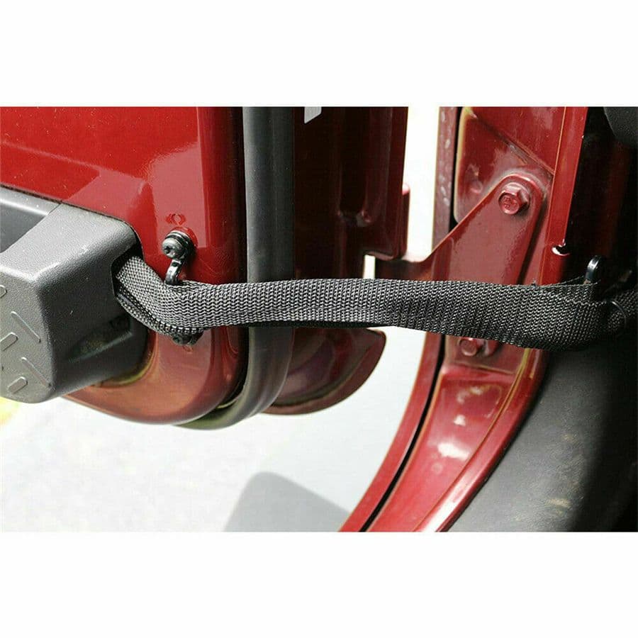 Для Wrangler JK 07-17 2PC ограничительная проверочная стропа проводной защитной гибридной системы двери