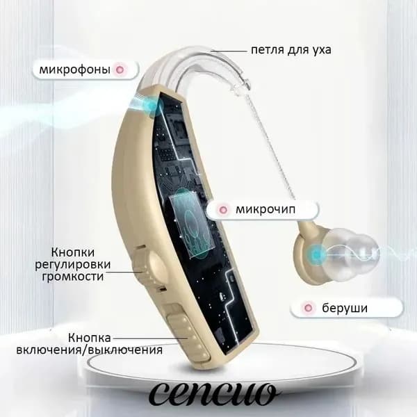 слуховой аппарат с зарядным устройством для пожилых усилитель звука для слабослышащих
