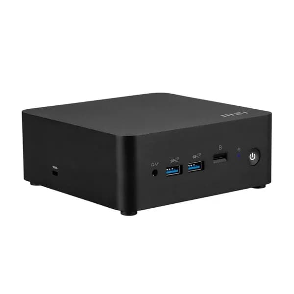 MSI Мини-ПК (Intel Core 5 120U, RAM Отсутствует, Intel Iris Xe Graphics G7 80EUs, Без ОС), 936-B0B111-080, черный