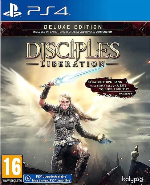 Игра Disciples Liberation Deluxe Edition PS4, PS5 Русская Версия Диск на PS 4 и PS 5