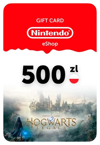 Карта пополнения Nintendo eShop Польша 500 zl