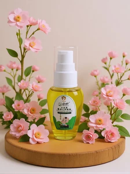 Масло для ухода за кожей младенцев и маленьких детей из семян камелии35ml
