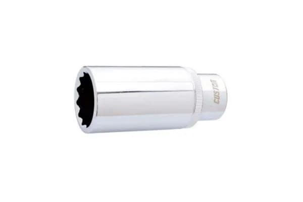 Головка торцевая 3/8" глубокая 12-гранная 12 мм CUSTOR 0363120