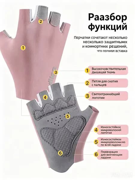 ROCKBROS Велоперчатки