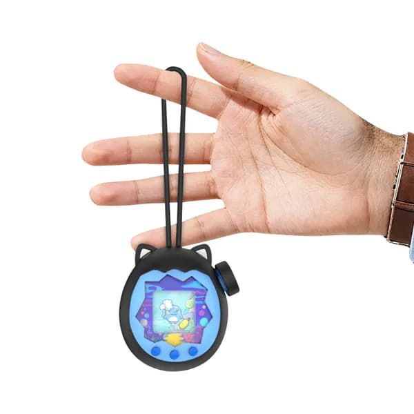 Силиконовый противоударный водонепроницаемый чехол для Tamagotchi Paradise, черный