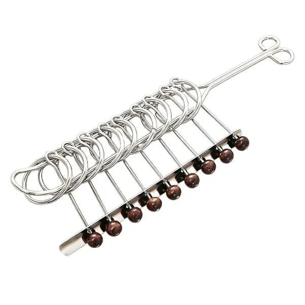 Китайская традиционная игра, металлическая головоломка, девять связанных колец, головоломка, игровая игрушка для взрослых и детей