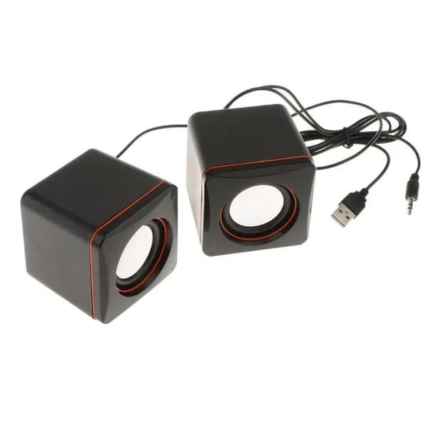 Мини проводная USB стерео акустика для компьютера
