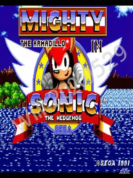 Картридж для 16 bit " Mighty In Sonic " (без коробки)
