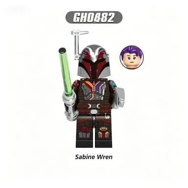 STAR WARS Миниатюрная игрушка-робот Имперский штурмовик из серии Клонные троупы 501 , игрушка для сборки, кукла Звёздные войны