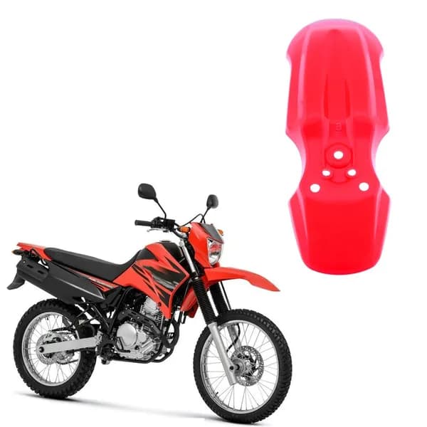 Передний грязевик для CRF50, красный, пластик