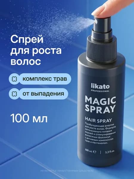 Спрей для волос, против выпадения, для роста, укрепляющий