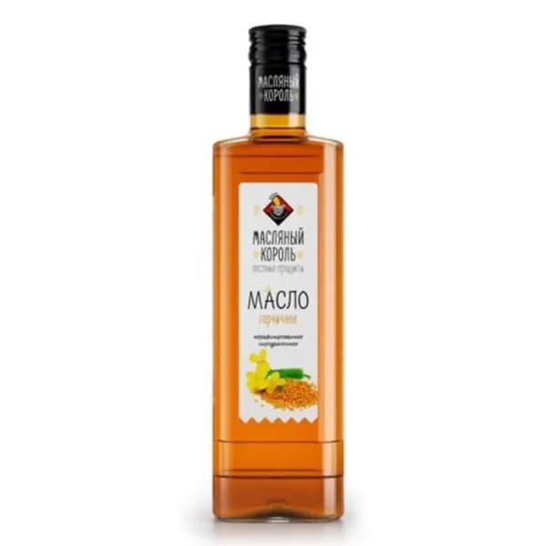 Горчичное масло "Масляный король", 350 мл