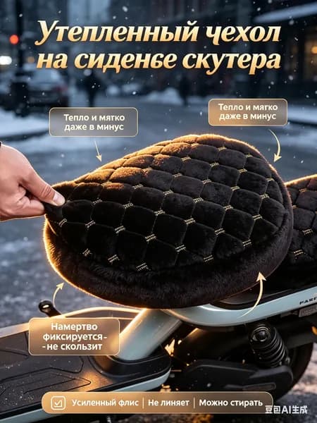 чехол на сиденье велосипеда