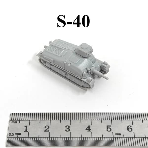 Миниатюрная модель танка в масштабе 1:144, изготовленная из смолы с помощью 3D-печати, Вторая мировая война, Великобритания, Франция, Италия, Польша, Япония, танки H39/Matilda/Churchill/Char B1