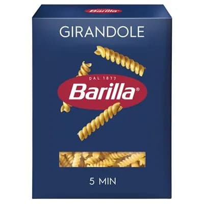 Макароны спирали Barilla Girandole №34 высший сорт, 450г