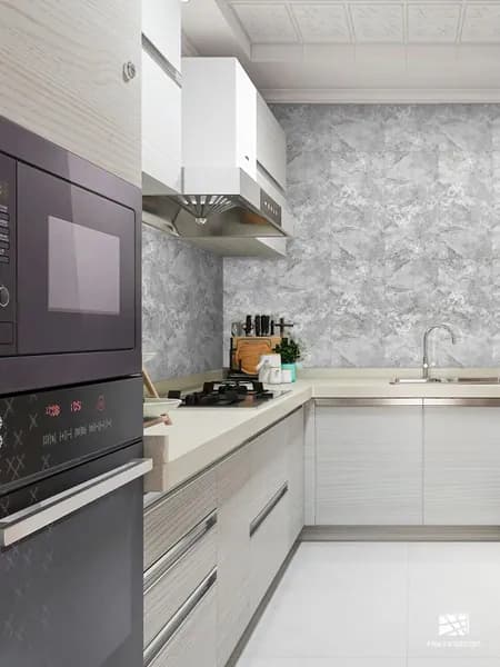 Стеновые панели самоклеящиеся для ванной или кухни, 8 штук