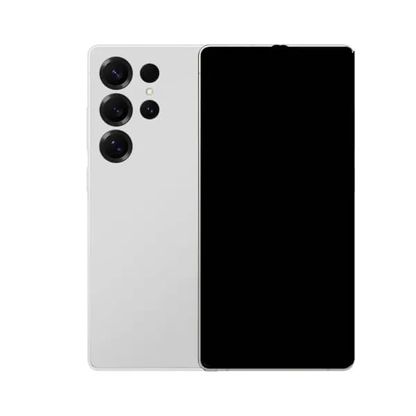 Игрушечная модель мобильного телефона S25Ultra, серебристая