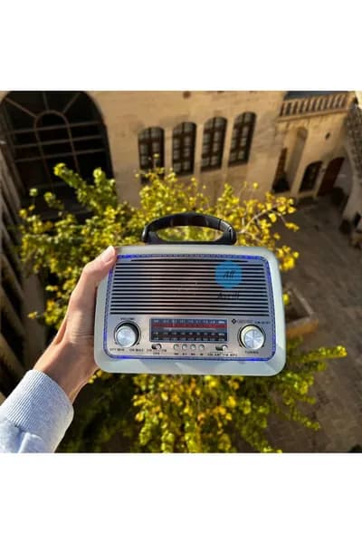 Винтажный радиоприемник All Avcill 301 с Bluetooth, MP3-плеером и LED-подсветкой. Идеальный подарок с FM/AM/SW диапазонами и поддержкой SD/USB карт. Стильный декор для дома.