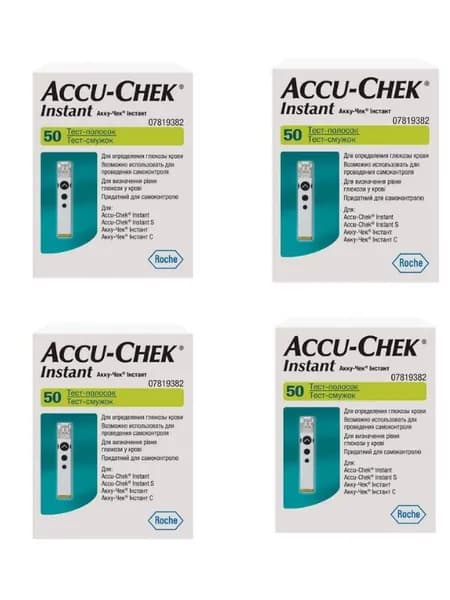 Тест-полоски Accu-Chek инстант, №200