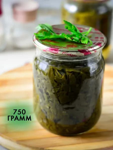 Щавель стерилизованный 750 гр.