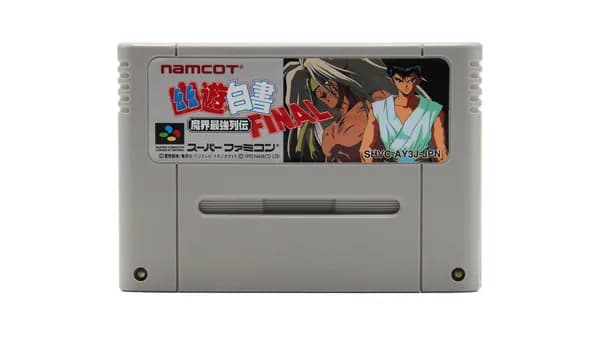 Yu Yu Hakusho Final Makai Saikyou Retsuden (Super Famicom, Без Коробки) Винтаж