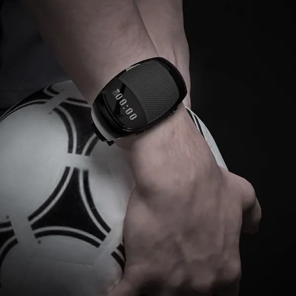 Bluetooth-колонка для велосипеда с дисплеем B90, чёрная