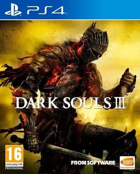 Видеоигра Dark Souls 3 PS4/PS5 Издание на диске. Русский язык.