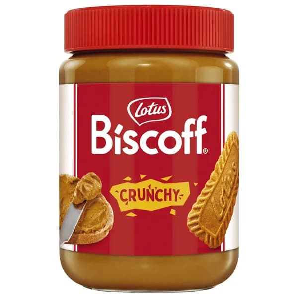 Lotus Шоколадная Крем паста из печенья Lotus Biscoff Crunchy, 400 г