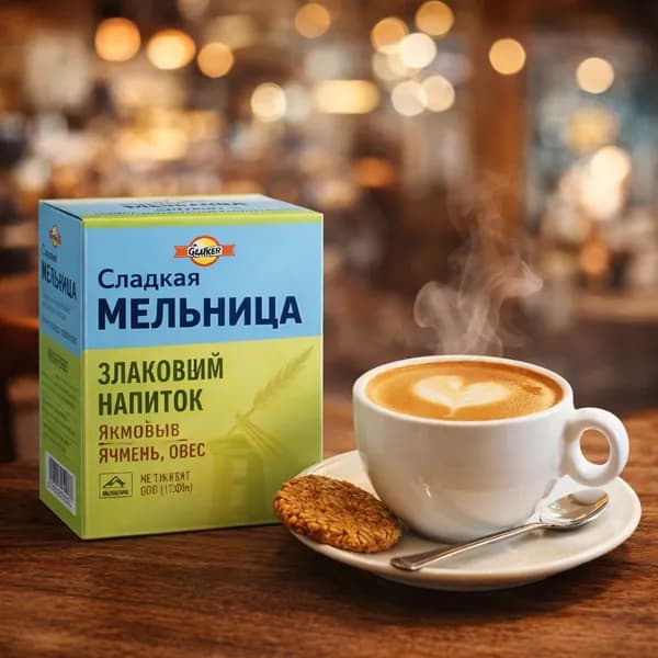 Кофейный напиток "Старая Мельница" крепкий ячмень 5 штук