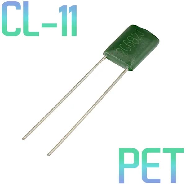 6800пФ 400В CL-11 Конденсатор пленочный (30шт)