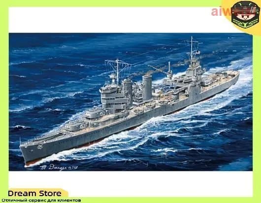 Trumpeter 05743 1/700 Тяж елый крейсер ВМС США Astoria CA-34 (1942)
