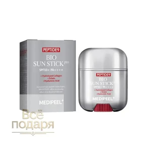 Солнцезащитный стик Medi-Peel Peptide 9 Bio SPF50+ PA++++ с пептидным комплексом