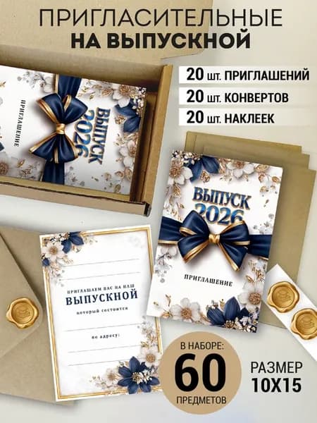 Приглашения на выпускной
