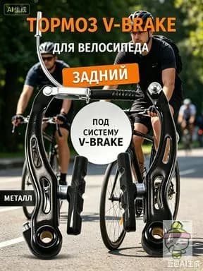 Тормоз V-brake для велосипеда задний