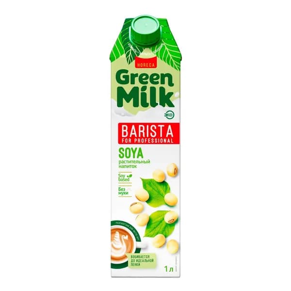 Напиток соевый Green Milk Soya Professional 1% 1 л