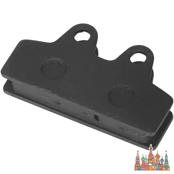Полуметаллические тормозные колодки трёхслойные