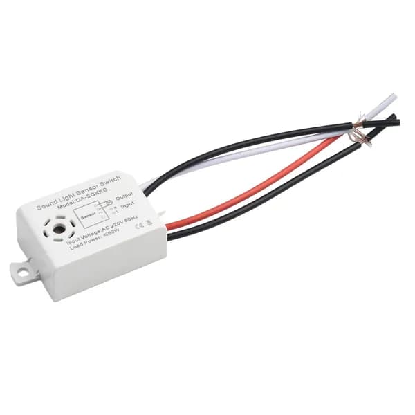 Переключатель Датчика Звукового голоса 220V Внутренний Автоматический Переключатель Датчика Голосового Управления
