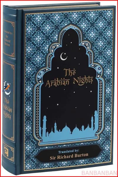 Тысяча и одна ночь: коллекционное издание в кожаном переплёте (The Arabian Nights, Leather-bound Classics) английский оригинал