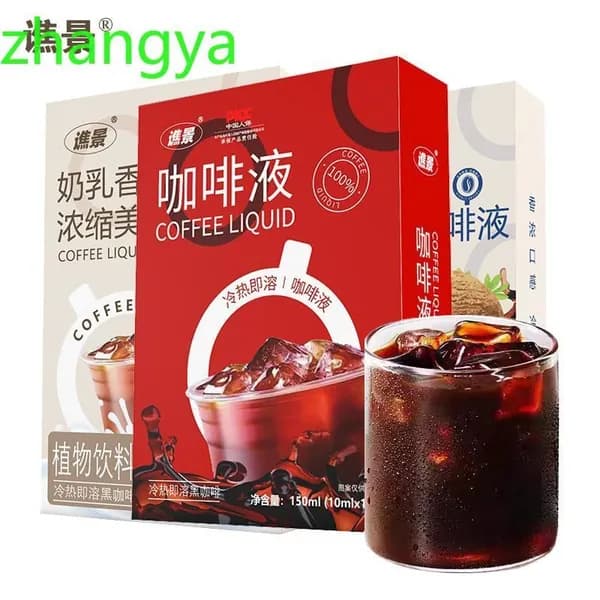 Жидкий кофе Luckin Coffee холодного заваривания растворимый американо без сахара и жира