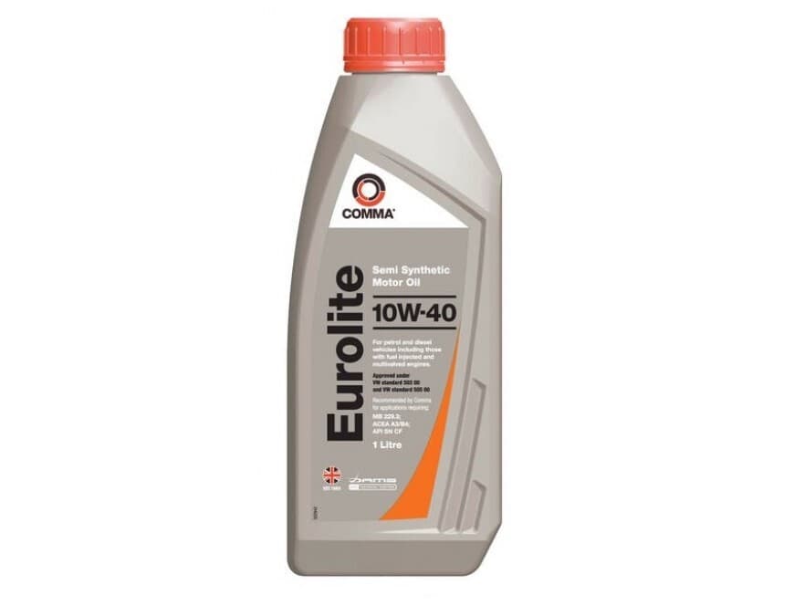 Comma EUROLITE 10W-40 Масло моторное, Полусинтетическое, 1 л
