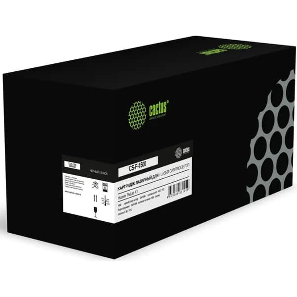 Картридж лазерный Cactus CS-F-1500 55080066 черный
