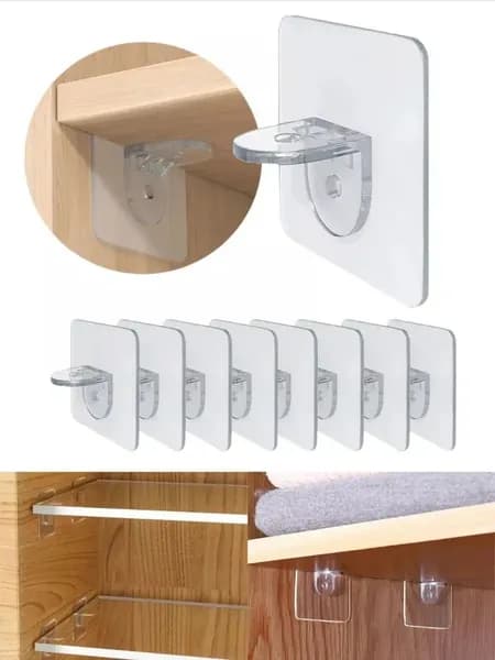 Держатель для полки,30кг,8шт