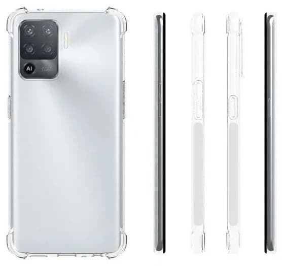 Противоударный чехол с усиленными углами для OPPO RENO5lite/A94 с защитой камеры и экрана