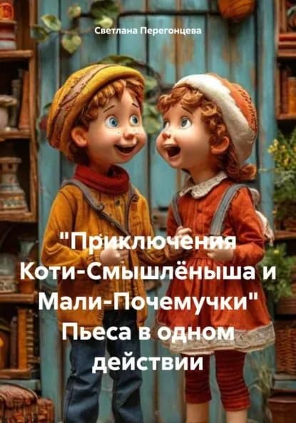 Приключения Коти-Смышлёныша и Мали-Почемучки. Пьеса в одном действии | Светлана Перегонцева | Электронная книга
