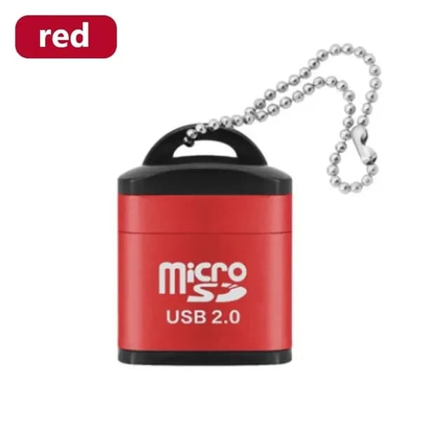 Мини-USB-кардридер для карт памяти Micro SD/TF Высокоскоростной адаптер USB 2.0 для ПК и ноутбука
