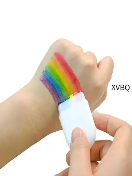 Набор макияжа Baby Rainbow Face Безопасные пигменты одним махом